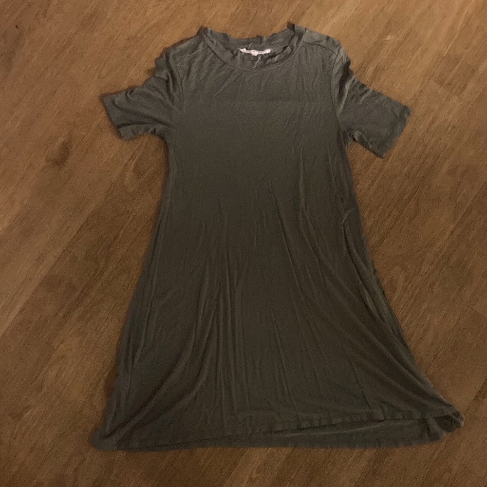 olive green BCBG lightweight dress size XS
